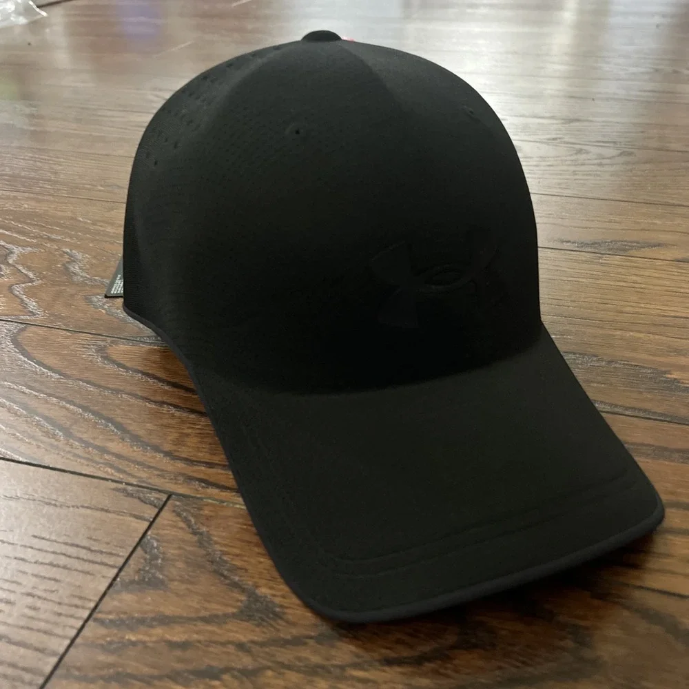 Under Armour StealthForm Uncrushable Unisex Hat Lightweight Performance M/L Blk - Picture 3 of 7